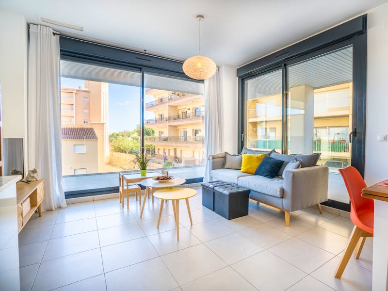 Calpe Beach II - 2 bedroom apartments with sea views and next to the sea and the Ifach Rock on Levante Beach of Calpe 1