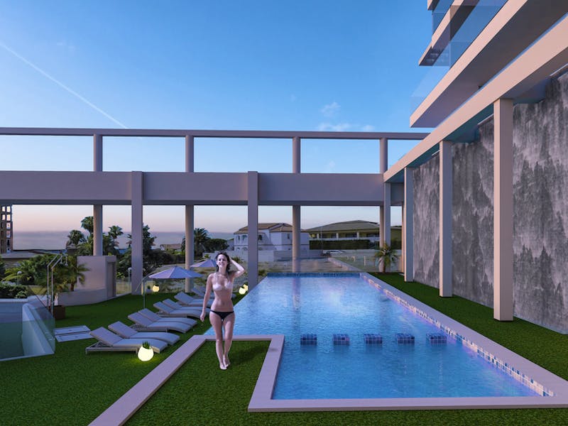 2 and 3 bedroom apartments with sea views in the city centre of Calpe 9