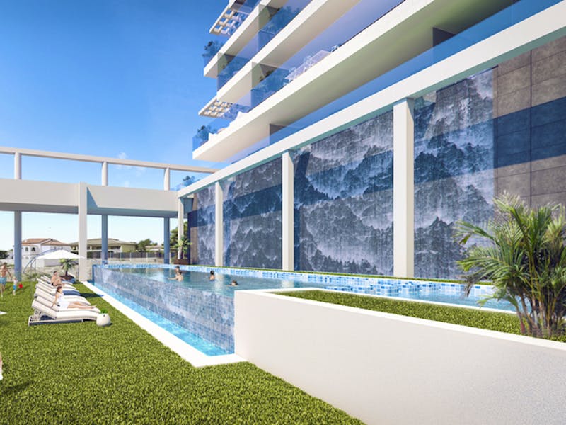 2 and 3 bedroom apartments with sea views in the city centre of Calpe 2