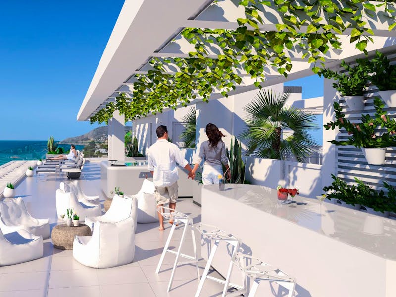 2 and 3 bedroom apartments with sea views in the city centre of Calpe 27
