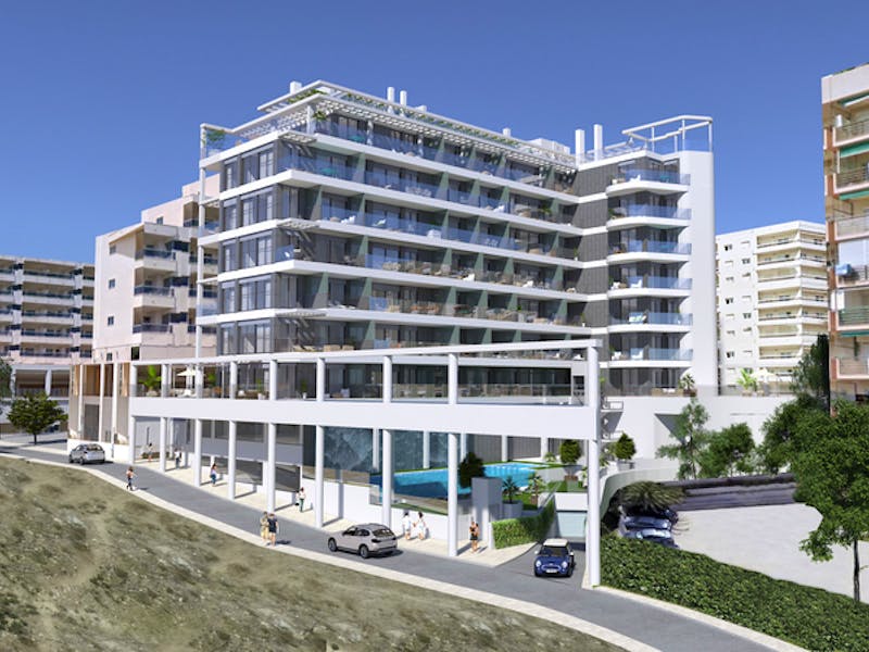2 and 3 bedroom apartments with sea views in the city centre of Calpe 3