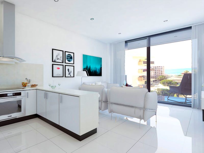 2 and 3 bedroom apartments with sea views in the city centre of Calpe 20