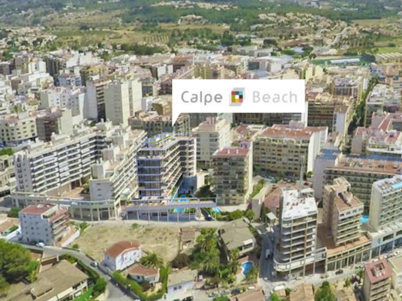 2 and 3 bedroom apartments with sea views in the city centre of Calpe 11