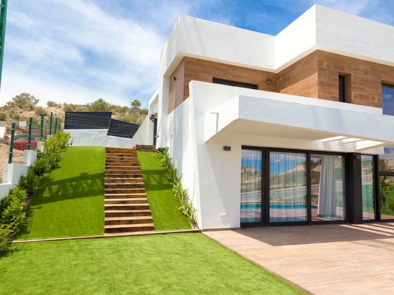 North Costa Blanca  - Villas with 3 bedrooms and 3 bathrooms, solarium, on private plot with pool and garden, Finestrat. 0