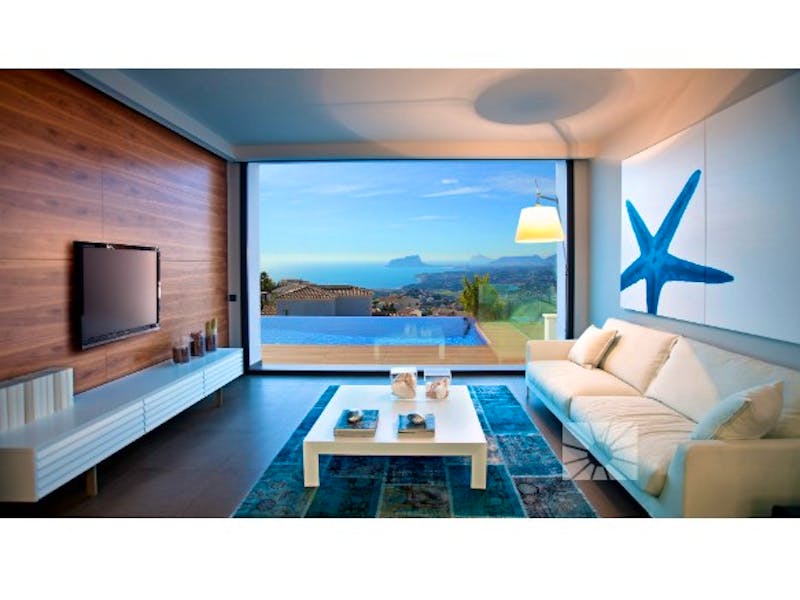 Luxury villas with exclusive plots in Cumbre del Sol urbanization. 1