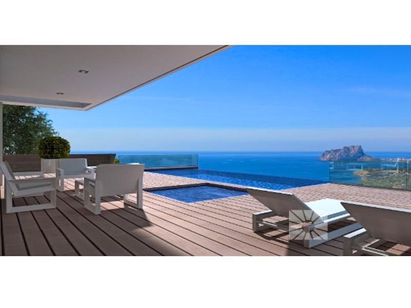 Luxury villas with exclusive plots in Cumbre del Sol urbanization. 2