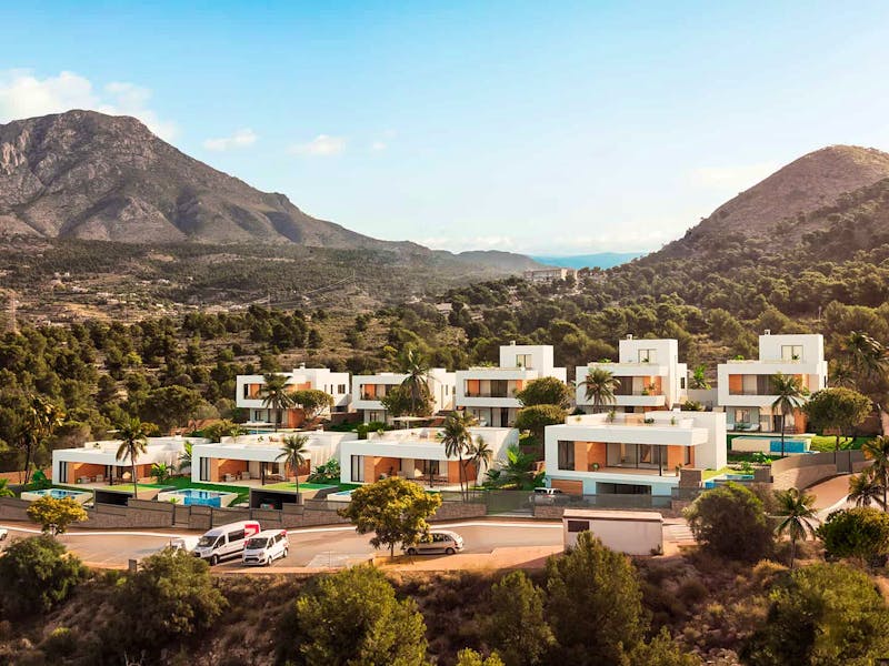 Gaura, Sea Hills: New build villas in Finestrat, Costa Blanca, Spain 10