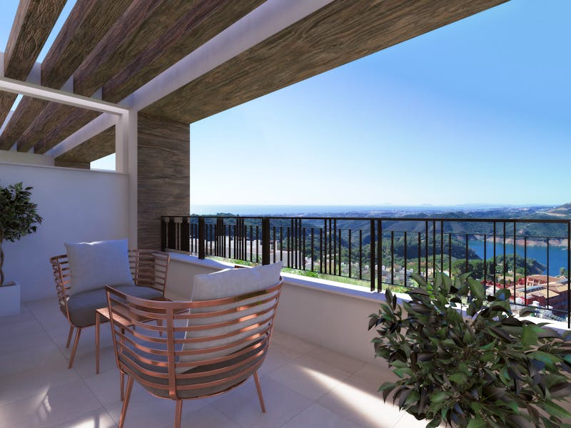 Almazara Views, new build townhouses in Marbella 21