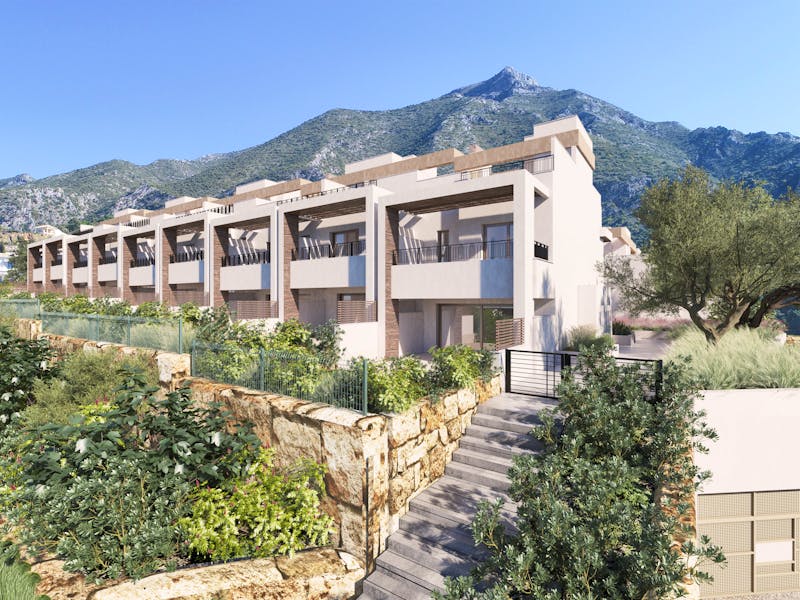 Almazara Views, new build townhouses in Marbella 20