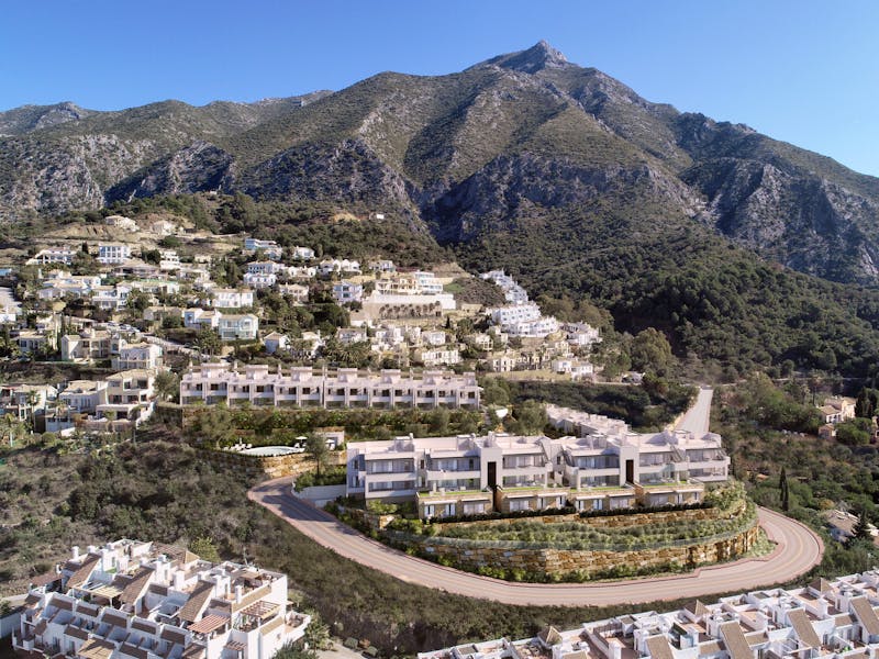 Almazara Views, new build townhouses in Marbella 1
