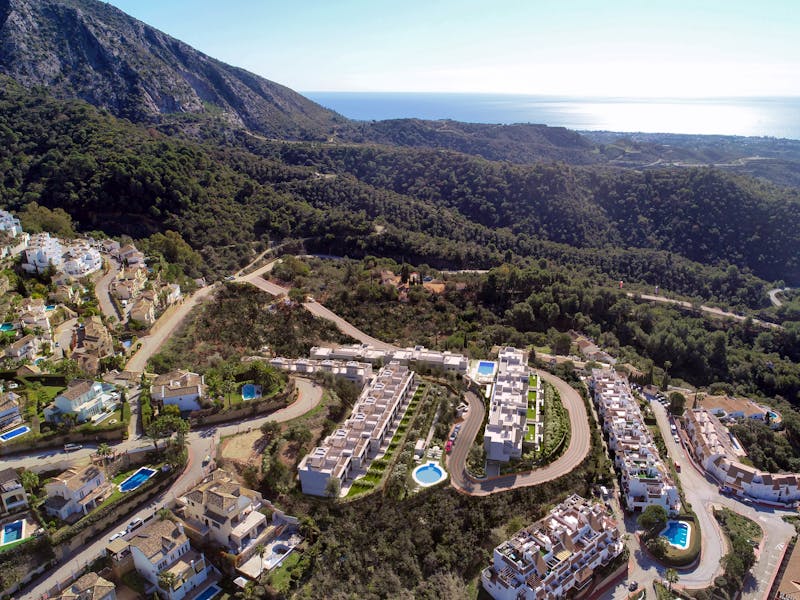 Almazara Views, new build townhouses in Marbella 2