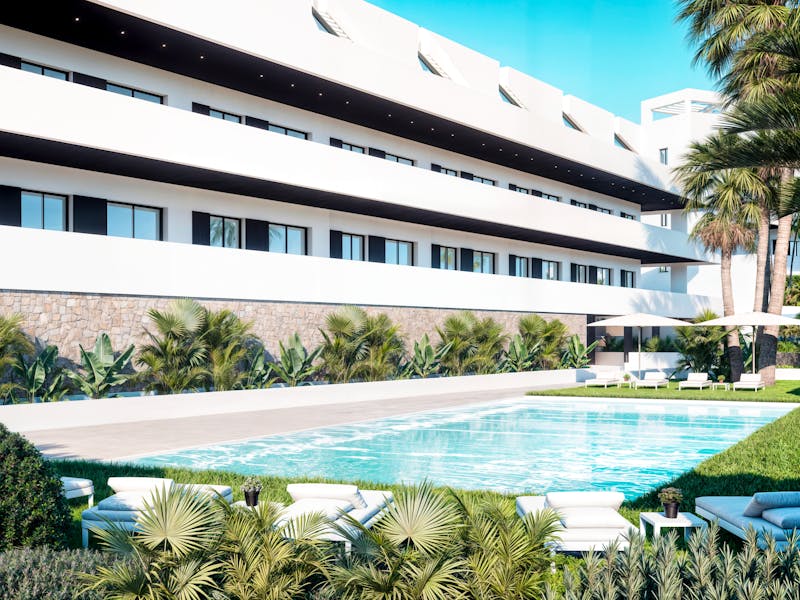 Modern apartments with sea and mountain views in Finestrat 5 Modern apartments with sea and mountain views in Finestrat 5